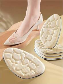 2pcs Comfortable Foam Front Foot Pad, Suitable For Women High Heels, Sandals, Black Pumps, Sneakers - Multicolor - View 10