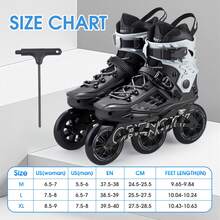 OBENSKY Adult Inline Speed Skates For Men & Women, Black - Black - View 7