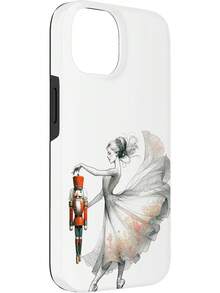 Christmas Ballerina Nutcracker Print Case For IPhone 142025.1 - IPhone X/XS - View 7