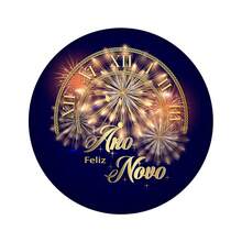 Decorative Panel And Cylinder Covers For Happy New Year Theme Parties With Elastic - Panel de Año Nuevo Solo 025 - Ver 2
