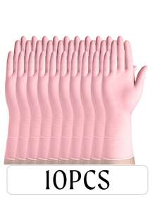 10/20/30pcs Disposable Nitrile Gloves, 12-Inch Long, Waterproof And Oil-Proof, Extended Protection, Suitable For Laundry, Cooking, Kitchen Cleaning, Bathroom Sanitation, Multi-Purpose Gloves