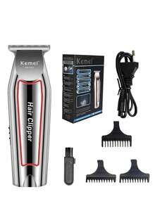 Km-032 Machine Titanium Blade Silver Color Finish - Plateado - Ver 2