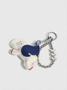 Y2K 风格，前卫时尚，Ins 美学狗钥匙扣、汽车钥匙扣、灵感椒盐卷饼钥匙扣、算盘钥匙扣、钥匙扣、腊肠犬结装饰腕带，适合女士、女孩、办公室、学校，送给她的小礼物，提升您的风格 - 彩色 - 查看 3