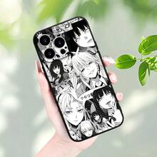 Funda de Teléfono con Patrón de Personaje de Anime Creativo, Agarre Cómodo,  de Moda, Protección Engrosada, Material TPU a Prueba de Golpes y Caídas, Compatible con las Series  16, 11, 12, 13, 14, 15 - Mezcla de colores - Ver 5