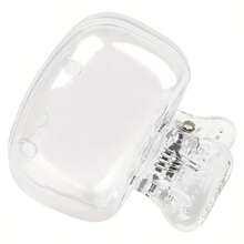 1 pieza/2 piezas/5 piezas Soporte para cepillo de dientes para el hogar, Estuche de viaje portátil para proteger el cepillo de dientes del polvo, Clip de protección portátil para la cabeza del cepillo de dientes, Clip de almacenamiento de cepillo de dientes, Esencial de viaje Cubierta protectora portátil para cepillo de dientes, Caja portátil para cepillo de dientes, Decoración de baño para el hogar, Regreso a la escuela en verano