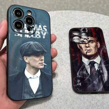 Movie P-Peakys-B-Blinders Phone Case Covercompatible with  17 16 15 14 13 12 Mini 11 Pro Max Soft Silicone Cover,Covercompatible with  17 Hülle, 17 pro Hülle, 17 promax Hülle