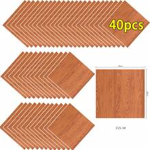 20Pcs/40Pcs 30*30cm Self-Adhesive Wall & Floor Tiles, 3D Marble Ceramic Texture Vinyl Sticker, Aluminum Foil Foam Cushioning Backing, Waterproof Fireproof Moisture-Proof, Easy Peel And Stick DIY Decor For Kitchen, Living Room, Bedroom Home Decoration - Multicolor - View 21
