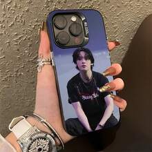 Funda de teléfono compatible con Singer L- K-Knows para iPhone 16, 15, 14, 13, 12, 11, Pro, Max, Plus, Mini, XS, SE, con protección anti-caídas, acabado mate negro y bumper duro. Funda compatible con iPhone 17, 17 Pro y 17 Pro Max. - Z4 - Ver 8