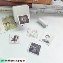Printers - Pink Mini Printer + 1 Roll Of Thermal Paper - View 4