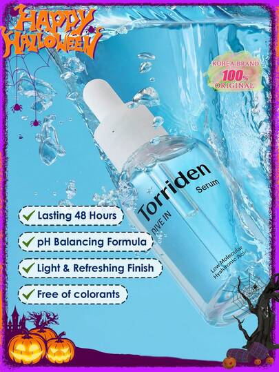 Torriden DIVE-IN Low-Molecular Hyaluronic Acid Serum, Fragrance-Free Face Serum For Dry, Dehydrated, Oily Skin, Vegan, Clean, Cruelty-Free Korean Skin Care, K-Beauty, Korean Makeup, 50ml/1.69 Fl.Oz.