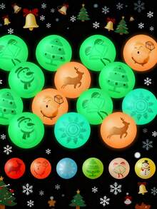 Steemjoey 30Pcs Palline Rimbalzanti 15mm