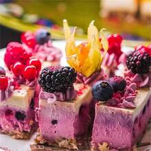 12-Cavity Rectangular Silicone Chocolate Bar Mold, Granola Bar Baking Tray (Suitable For Baking Protein Bars, Cheesecake) - Multicolor - View 5