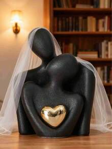 Creative Couple Decor, Suitable For Modern Home Decoration Such As Living Room, Desk, Bedside Cabinet. Desktop Ornament, Decorative Item, Carefully Selected Small Gift, Anniversary Gift For Mom, Birthday Gift For Girlfriend, Home Decor, Graduation Gift - Multicolor - View 9
