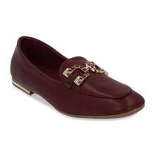 CKLASS Zapato Mocasín Mujer Color Tinto - Rojo - Ver 1
