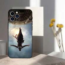 Étui de téléphone Assassin's Creed compatible avec 16, 15, 14, 13, 12, 11 Plus, Pro Max, XS, X, XR, SE, Mini, 8, 7, en silicone souple noir. Compatible avec les étuis pour 17, 17 Pro et 17 Pro Max - Z4 - Voir 5