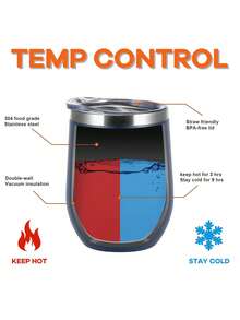 1Pc 12Oz Customized Egg Shell Shaped Stainless Steel Double Wall Vacuum Insulated Mug, Suitable For Breakfast Milk, Coffee, Insulated Tumbler With Straw, 340Ml Personalized Gift, Multi-Functional, Ornamental, Reusable, Stainless, Exquisite, Stylish, High-Quality, Colorful, Custom, Personalized, Ideal Gifts For Him, Ideal Gifts For Her, Boyfriend, Dad, Girlfriend - Multicolor - View 3