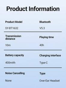 Tagry سماعة رأس بلوتوث، سماعة رأس لاسلكية قابلة للتعديل للهاتف/ الكمبيوتر/ الكمبيوتر اللوحي، فضي