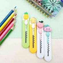 1 PCS  Utility Knife, Cute Cartoon Bear, Paper Cutter, Student Office Craft, Unpacking Knife, Courier Knife - 隨機 - 查看 7