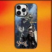 Funda de Teléfono Cool G-Ghost Band para 17,16,15,14,13,12,11,Pro,E,MAX Cubierta Mate Negra a Prueba de Golpes - z7 - Ver 6
