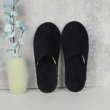 Dép nữ dùng một lần thoải mái (5 chiếc/3 chiếc/1 đôi) - Dày, ấm áp, mềm mại, cần thiết cho mùa đông | Thích hợp cho khách sạn, cắm trại, tiệc tùng, đón khách và du lịch - Nhiều màu - Xem 2