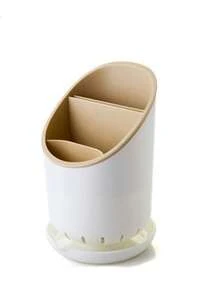 1pc Kitchen Chopstick Holder, Draining Cutlery Storage Box, Spoon & Fork Organizer Rack, Plastic Chopstick Basket Creative Chopstick Stand