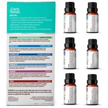 GuruNanda Aromatherapy Essential Oils (6-Pack, 10mL Each) – Blended Scents For Diffusers, 100% Pure & Natural - 預設 - 查看 9