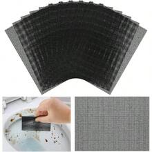 Pantalla de Fregado Flexible para Limpieza de Hogar Almohadilla de Malla de 5.5x 4 Pulgadas Pantalla de Grano Abrasivo para Eliminar Carbonox ido Escala Anillos de Inodoro 12 Paquetes - 12 - Ver 2