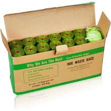 Poop Bags, 24 Rolls360 Bags with Dispenser, Dog Waste Bags, Unscented, Leak - Proof, Easy Tear - Off - 24 rollos/360 bolsas - Ver 9