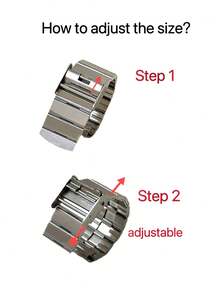 1 件 CARYINO 简约时尚金色/银色女士手表，可调节表带，适合日常佩戴、约会、生日礼物 - 均碼 - 查看 10