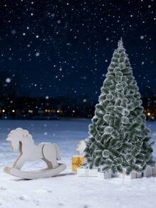 300cm/240cm/210cm/180cm /150cm/120cm/90cm/60cm Bông tuyết - Cây thông Noel lá mã hóa - Cây thông Noel nhân tạo có tuyết, Cây có chân đế kim loại, Cây thông Noel PVC, Hệ thống gấp cây thông Noel nhân tạo cho văn phòng tại nhà, cửa hàng, khách sạn - Màu bông tuyết - Xem 14