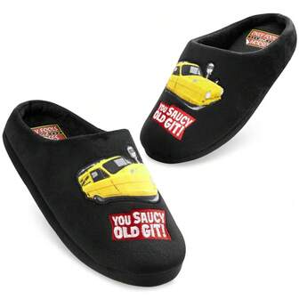 Only Fools and Horses Mule Slippers Slip On Warm Home Shoes