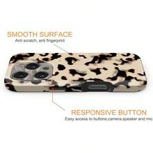 For IPhone 15/14/13 Case Cute Design Strong Magnetic Cute Slim [Compatible With MagSafe] Wireless Charging Phone Case 2 In 1 Shockproof Heavy Duty Protection Cover 6.1", Turtle Shell2025.1apple006 - mai rùa - Xem 6