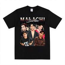 Vintage Malachi Barton T-Shirt Zombies Inspired Malachi Burton Victor Shirt Retro 90s Tee Hiphop Clothes Tv Show Merch Fans Gift - 黑色 - 查看 1