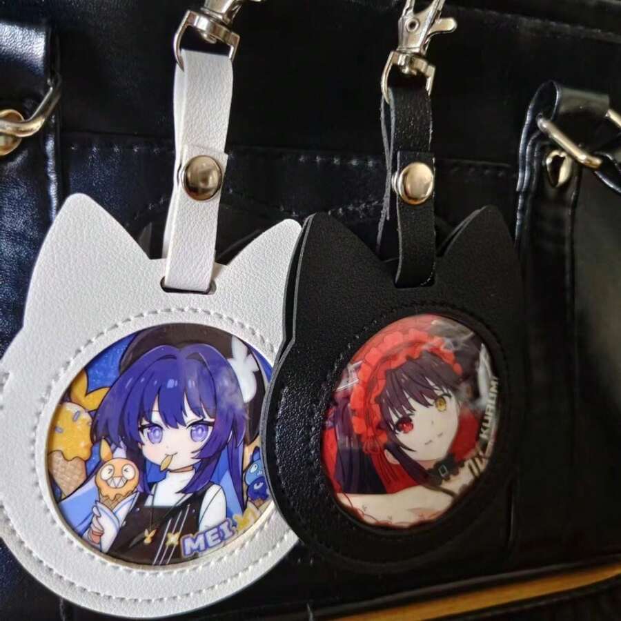 Baji Protective Case, Round Grain Anime Pendant, Baji Pendant, Display Badge - Collection Gift, Birthday Gift, Holiday Gift, Perfect Gift - Multicolor - View 1