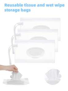 1 pièce Distributeur portable de lingettes humides, contenant léger, support de papier hygiénique essentiel pour la maison et les voyages en extérieur. Accessoire de voyage compact, dépôt de lingettes humides facile d'accès pour la cuisine, la salle de bain, la voiture, le bureau, le camping, la randonnée, le pique-nique, les aventures en plein air. Boîtier en plastique, joint étanche, distribution rapide, nettoyage sans tracas, stockage hygiénique des lingettes, organisateur prêt pour les voyages - Multicolore - Voir 2