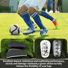 2pcs Mini Shin Pads, Football Shin Guards Small Shin Pads, Protective Soccer Shin Defender Pad For Kids Youth Adults