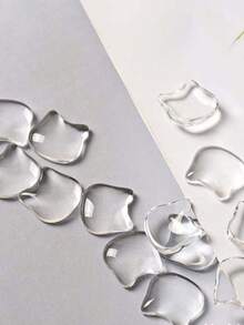 10/20/30pcs-Nail Art Typing Cat Head Stickers - Clear And Comfortable Protection For Long Nails - Reusable Adhesive Long Nail Keyboard Protectors For Typing And Gaming On Laptops, Notebooks, Laptops, Desktops