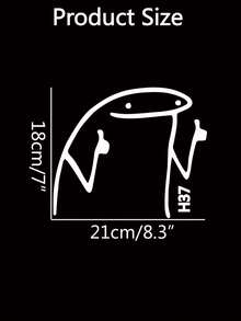 1 件趣味图案车窗贴纸，为摩托车增添趣味 - 均碼 - 查看 3