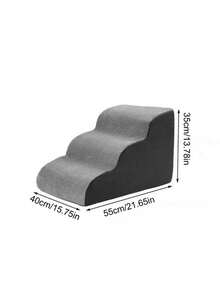 2/3/4/5 步可拆卸可清洗防滑宠物楼梯/坡道，适用于狗和猫，老年/关节炎/受伤宠物护理辅助，耐用防滑垫