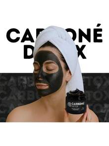 Mascarilla Facial Detox de Carbó Activado - Arcilla Pura, Cera de Arroz y Extracto de Benjuí - Limpieza Profunda, de Grasa y Reducció de Poros - Apto para Todo Tipo de Piel, 60g - Multicolor - Ver 8