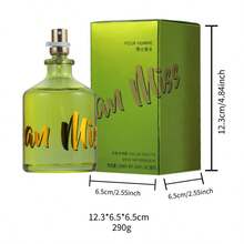 100ml/3.4FL.OZ Men's Eau De Toilette Spray, Cologne Men's Fragrance, Lasting Fragrance, Suitable For Day And Night, Valentine's Day Gift, Ideal For Birthday And Anniversary - Refined Temperament To Enhance Self-Confidence And Charm - 薄荷綠 - 查看 6