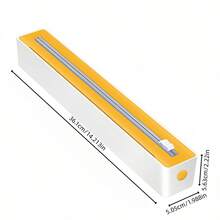 Dispenser de folie alimentară de bucătărie în stil clasic, cu folie de aluminiu și cutie de tăiere a foliei alimentare, suport pentru tăierea pungilor alimentare, saci de gunoi, convenabil pentru bucătărie, rafturi de depozitare a pungilor de plastic - 801 Clasic - Vizualizare 12