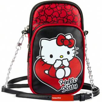 Hello Kitty Crossbody Phone Bag Compact