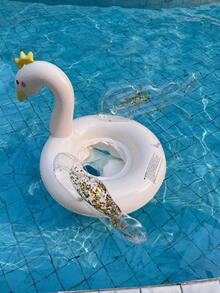 Inflatable Swimming Ring For Kids, Durable Thick PVC Swim Float Chair, Suitable For Pond, Lake, Beach Water Activities - Multicolor - View 4