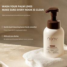 350ml Gardenia Amino Acid Foaming Hand Wash, Fragrant Bubble Hand Soap With Pump Dispenser