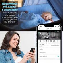 C¡mara De Wifi Interior 2k Hd 3mp Llamada Un-clic - Tipo de Enchufe A USA (110-127V) - Ver 9