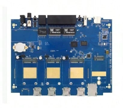 Alfa Network Quad-E4g Multi 4g/Wifi And 5g Router Board,Openwrt Platform - Blue - View 1