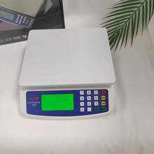 Large Digital Kitchen ,Scale 30KG Commercial Food Scale 66LB For Baking Bread Meat Prep Parts,Stainless Steel Price Computing Scale LCD Display,Prep Counting Scale For Parts And Coins - White - View 3