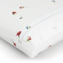Premium Printed Fitted Sheet Set With Elastic + Pillowcases, 200 Thread Count, Single, Full, Queen And King Sizes, Hypoallergenic - Mini Flowers - View 3