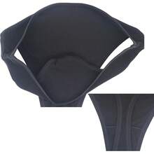 High Waisted Cotton Thongs For Women, Breathable Plus Size Multipack - 白色*3 - 查看 8